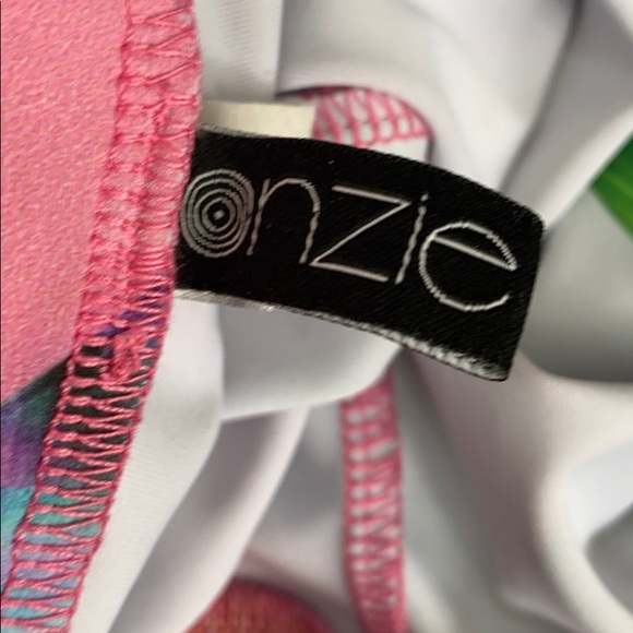 Onzie Diamond Palm Crop Legging M/L - Picture 7 of 11